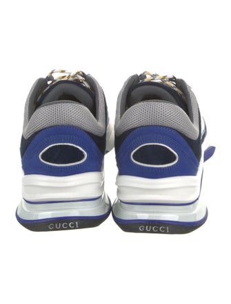 Gucci Interlocking G Logo Suede Athletic Sneakers