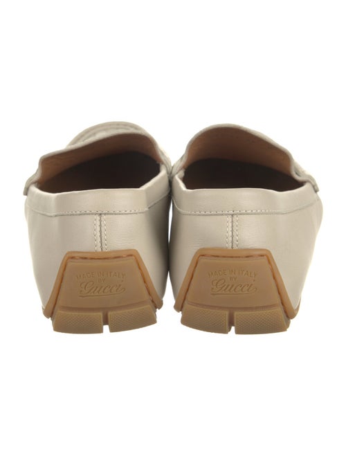 Gucci Microguccissima Pattern Leather Loafers