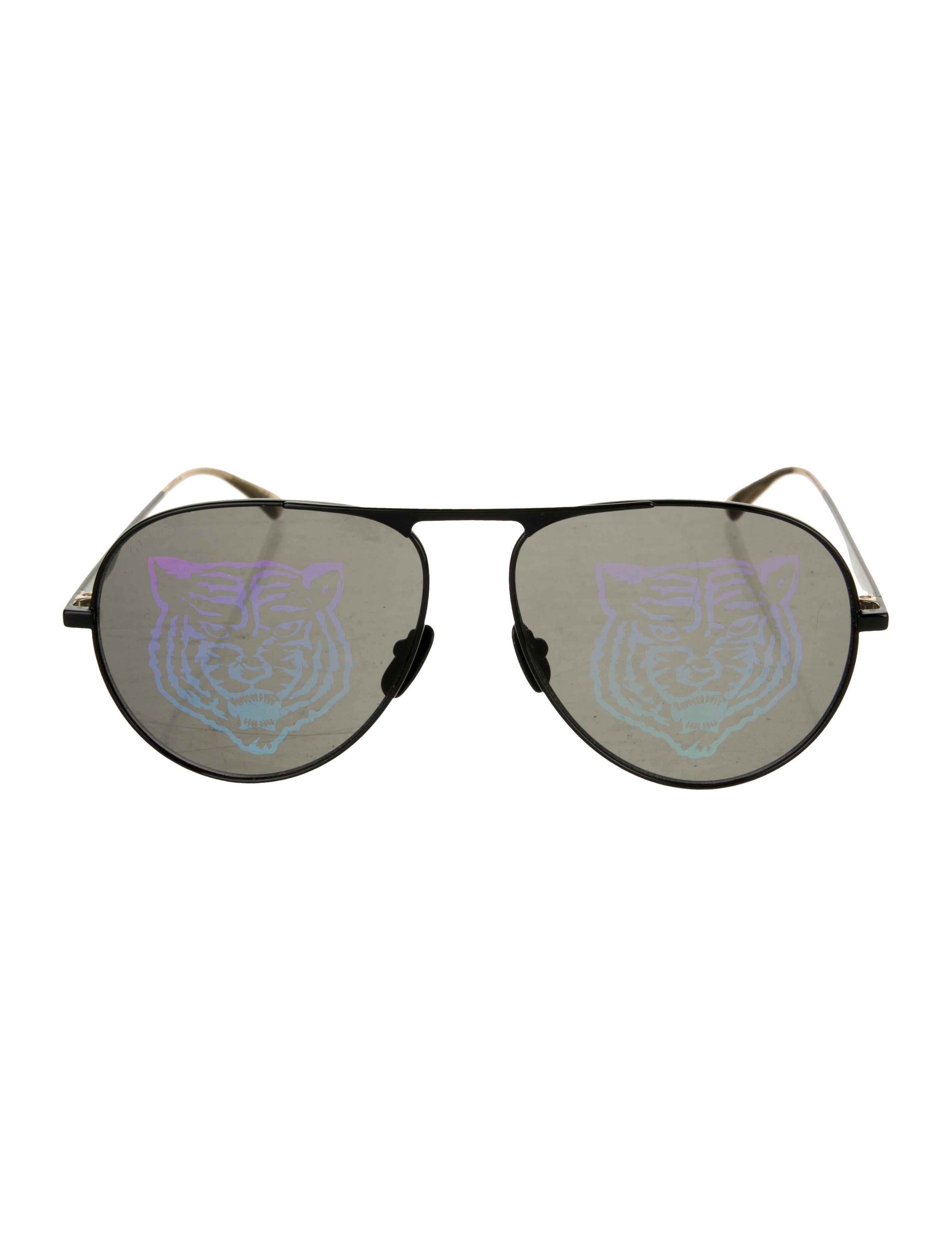 Gucci Aviator Mirrored Sunglasses