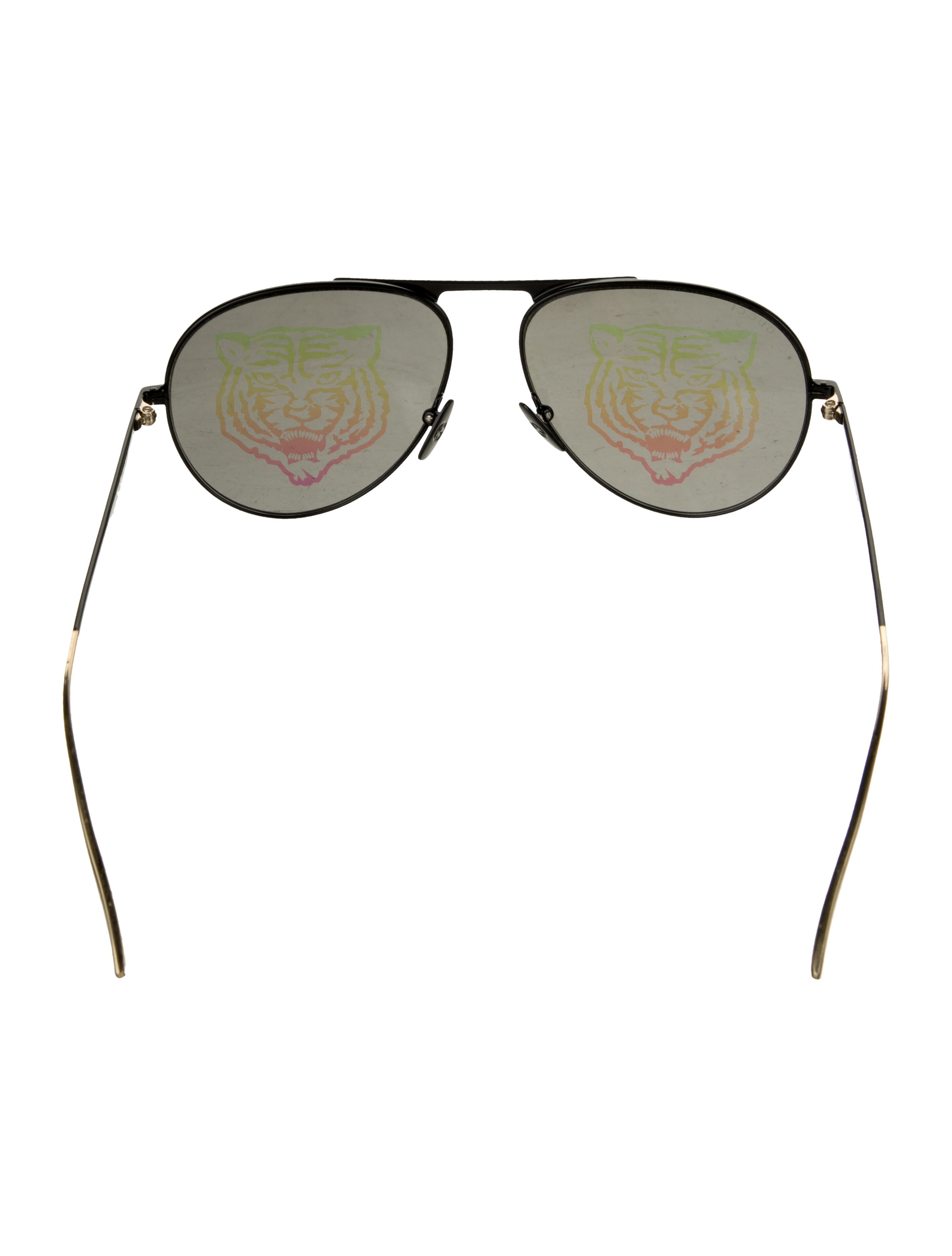 Gucci Aviator Mirrored Sunglasses