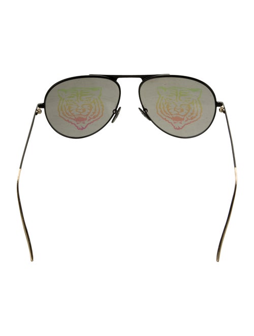 Gucci Aviator Mirrored Sunglasses