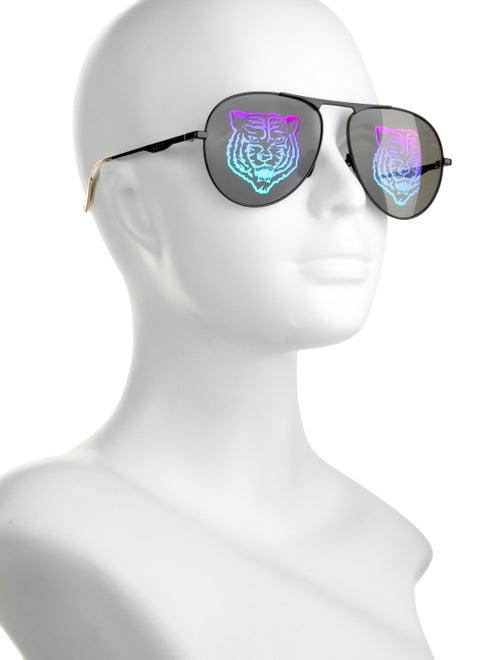 Gucci Aviator Mirrored Sunglasses