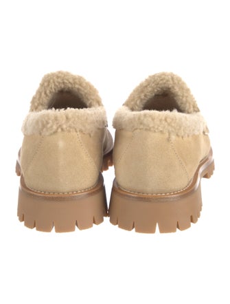 Gucci 1955 Horsebit Accent Suede Loafers