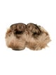 Gucci Horsebit Accent Velvet Slippers