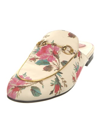 Gucci Horsebit Accent Leather Mules