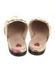 Gucci Horsebit Accent Leather Mules