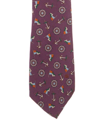 Gucci Silk Printed Tie