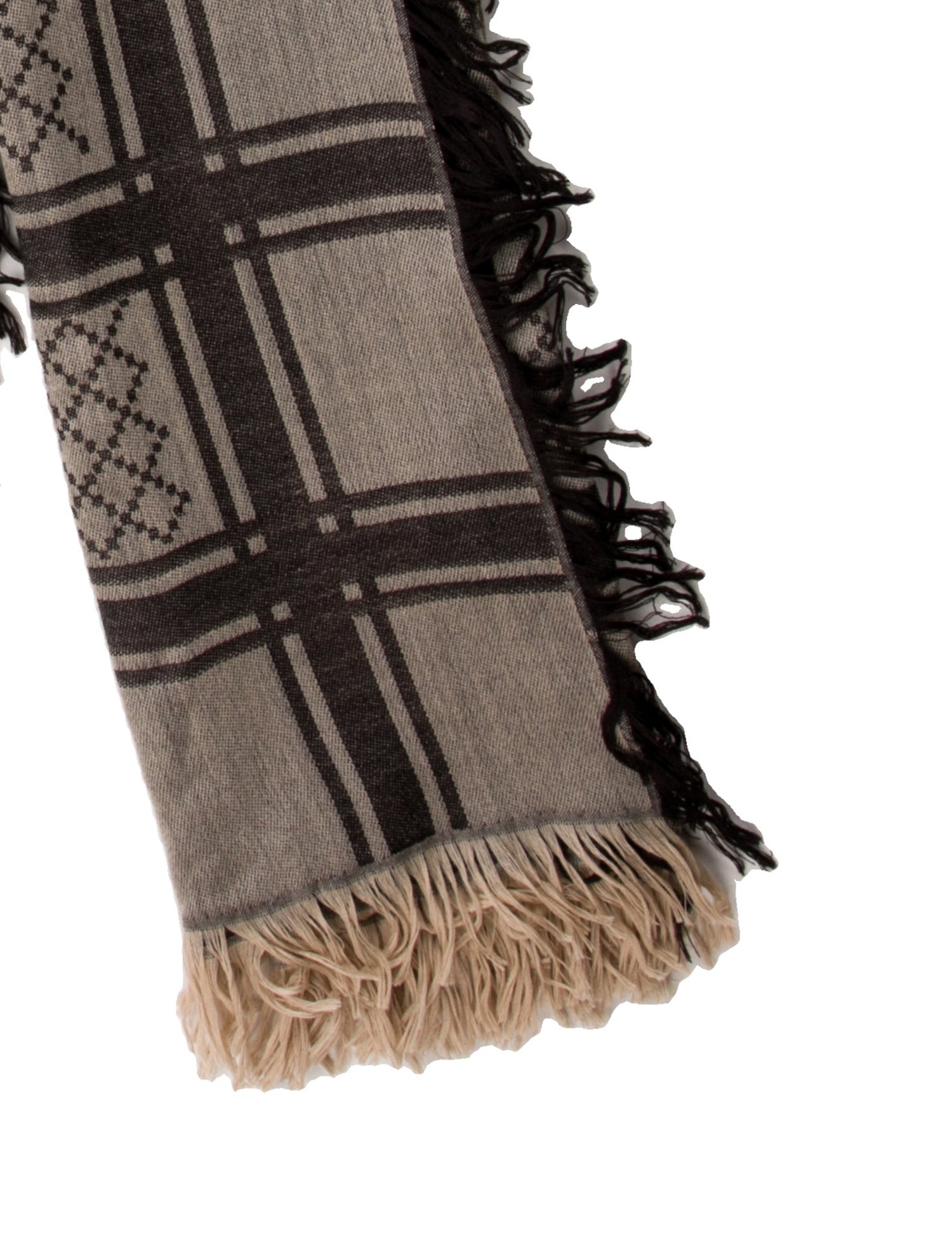 Gucci Wool Printed Scarf