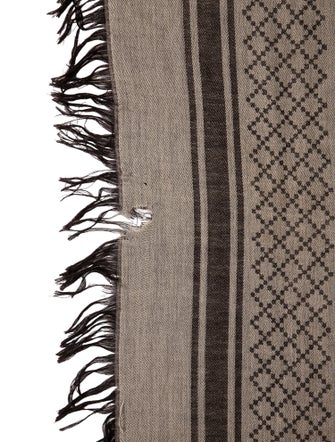 Gucci Wool Printed Scarf