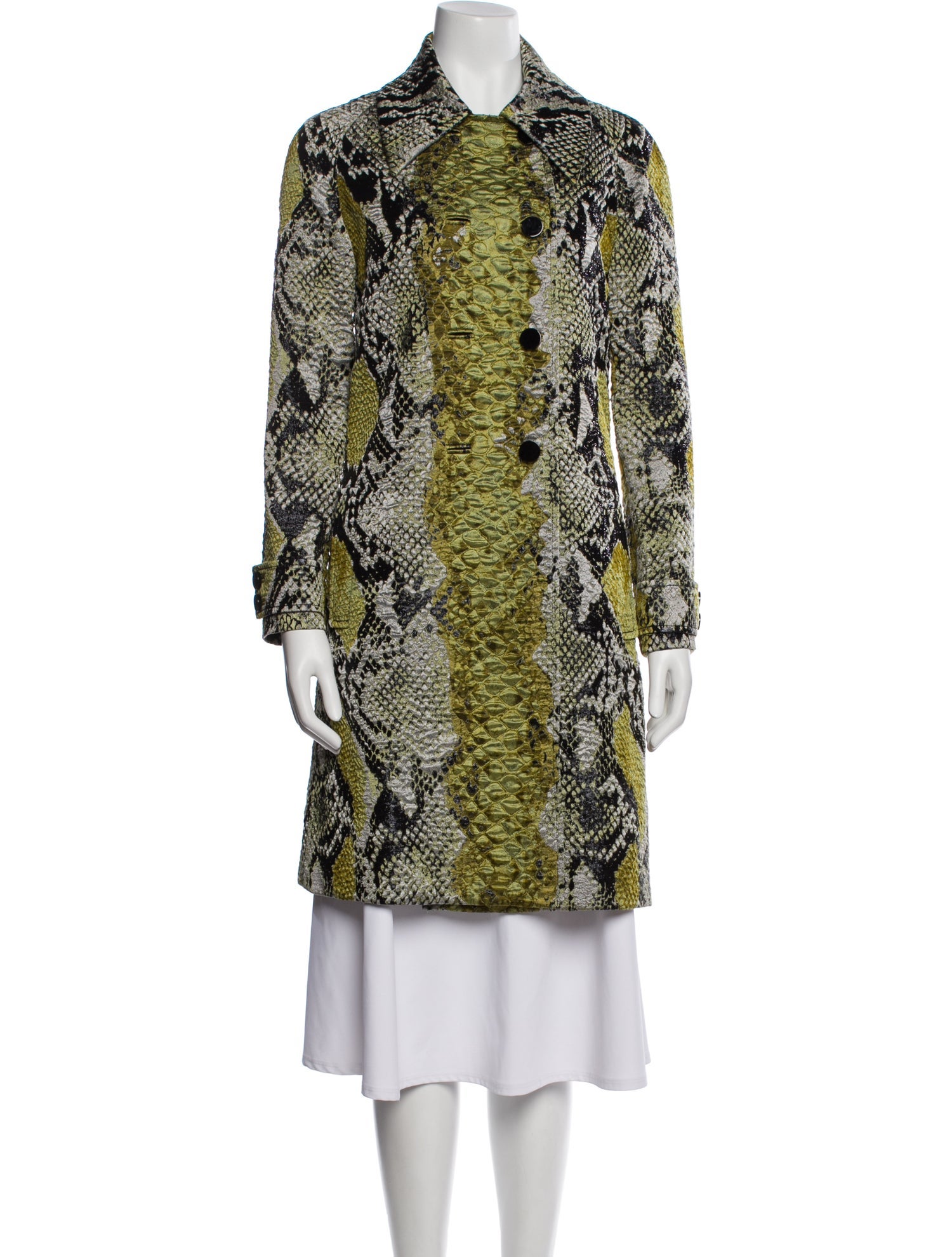 Gucci 2012 Animal Print Coat