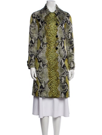 Gucci 2012 Animal Print Coat