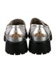 Gucci Horsebit Accent Glitter Loafers