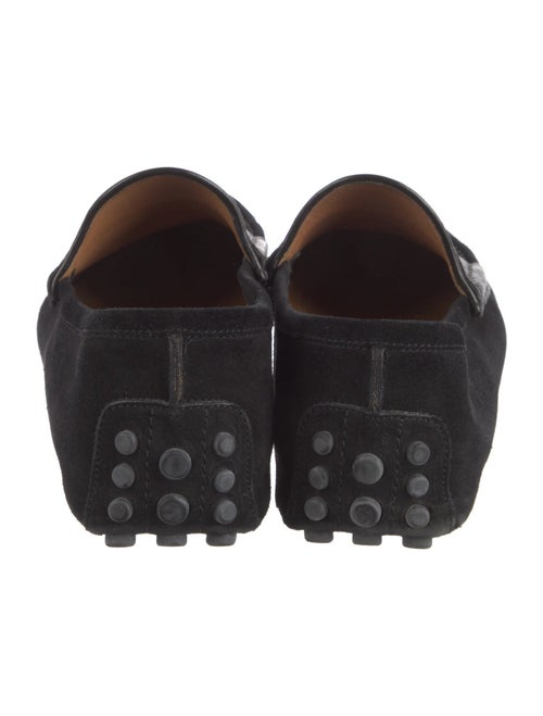 Gucci Suede Leather Trim Embellishment Drivers
