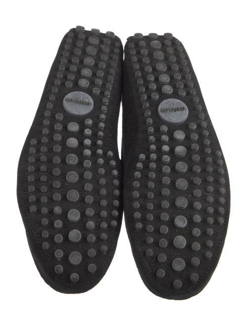 Gucci Suede Leather Trim Embellishment Drivers