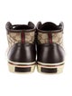 Gucci GG Canvas Leather Sneakers
