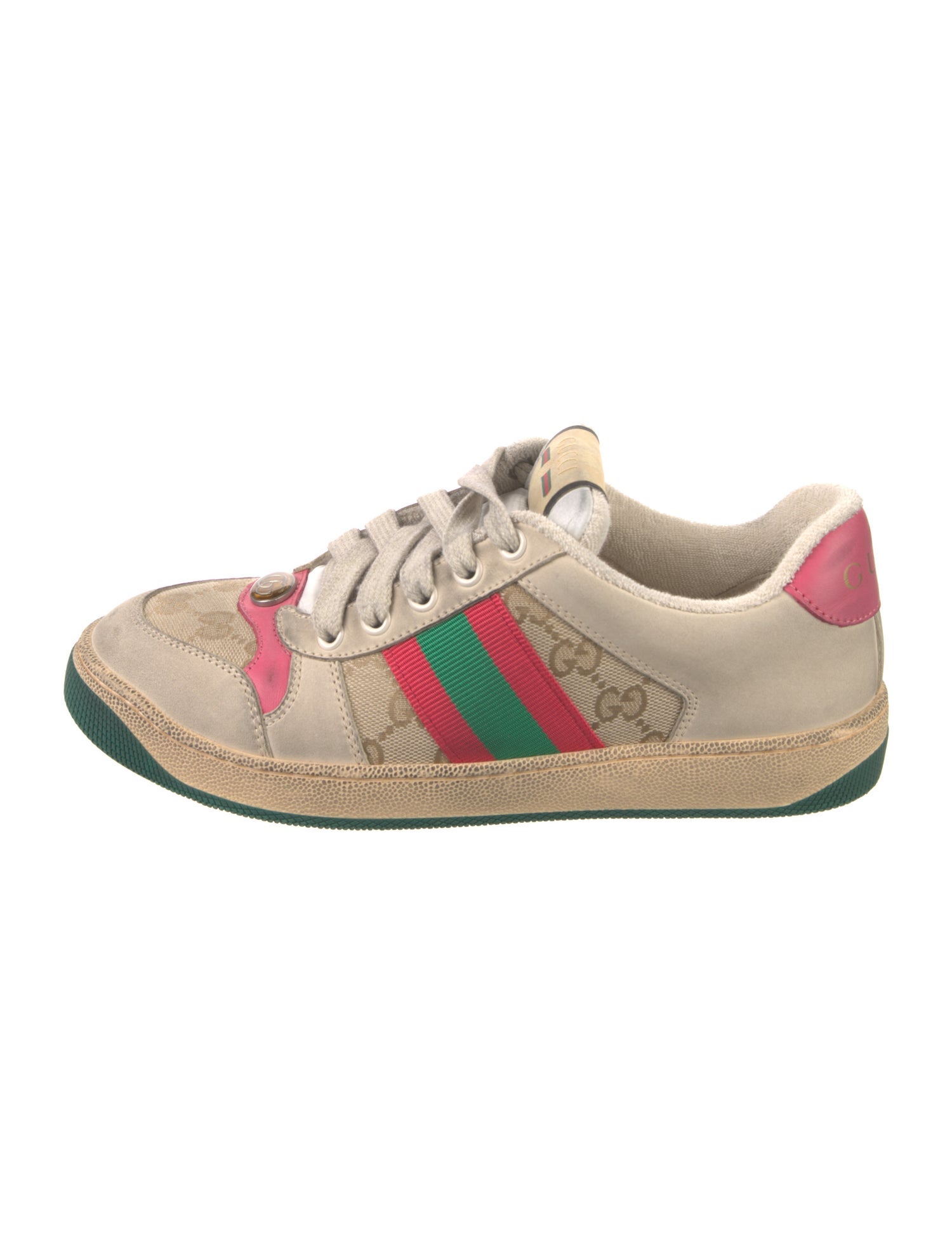 Gucci Canvas Printed Sneakers