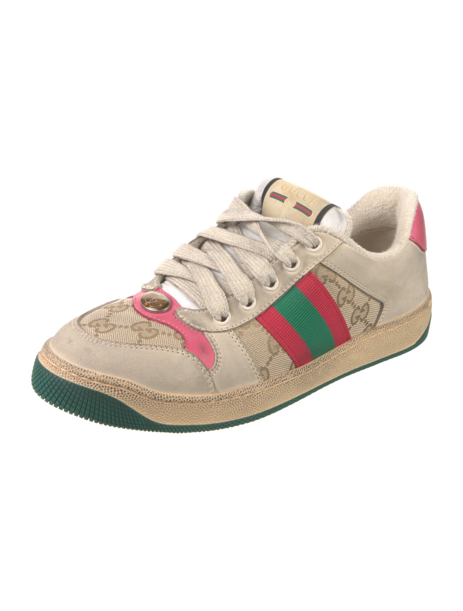 Gucci Canvas Printed Sneakers