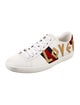 Gucci Leather Printed Sneakers