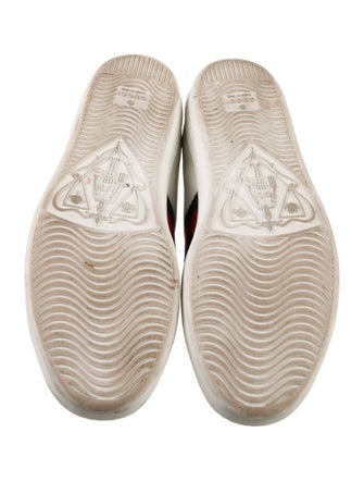 Gucci Leather Printed Sneakers