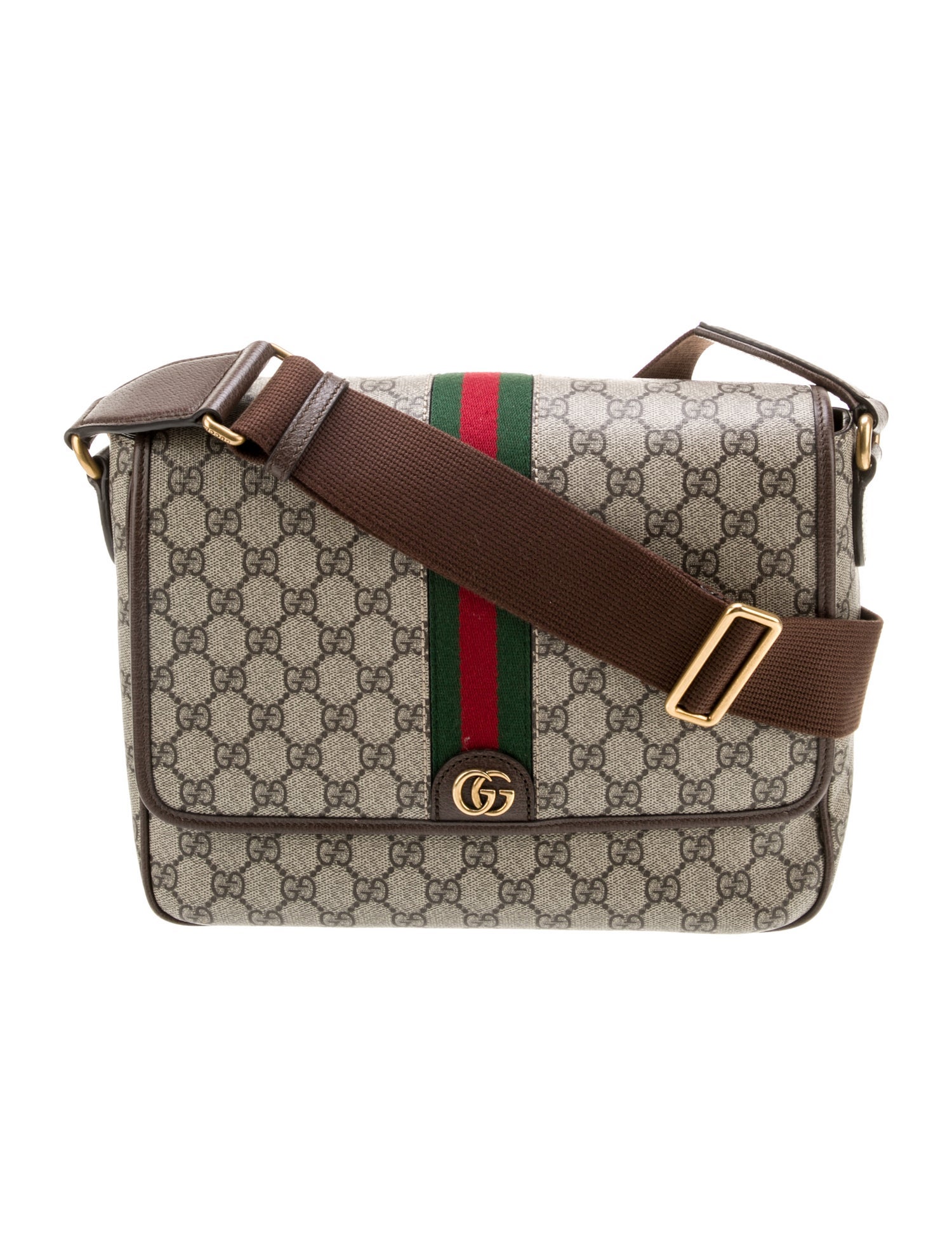 Gucci Intrecciato Messenger Bag
