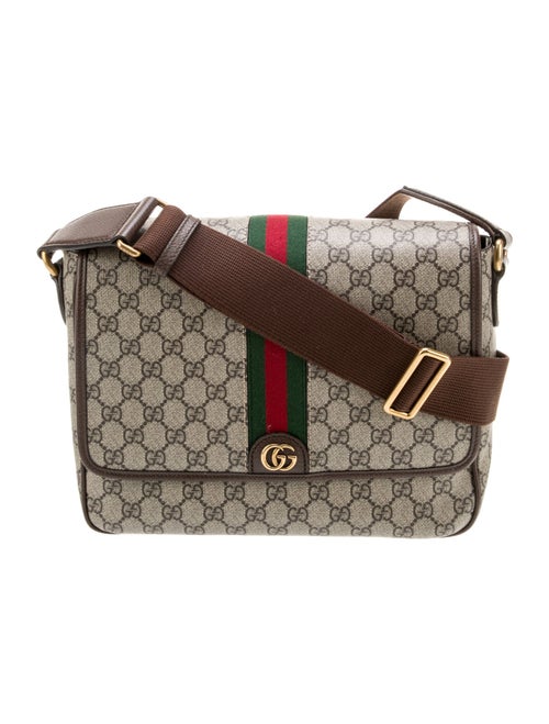 Gucci Intrecciato Messenger Bag