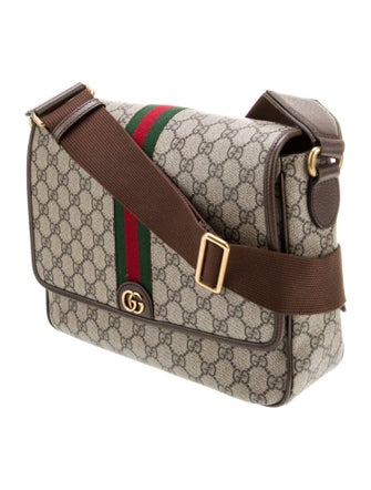 Gucci Intrecciato Messenger Bag