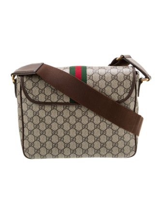 Gucci Intrecciato Messenger Bag