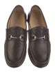 Gucci Horsebit Accent Leather Loafers