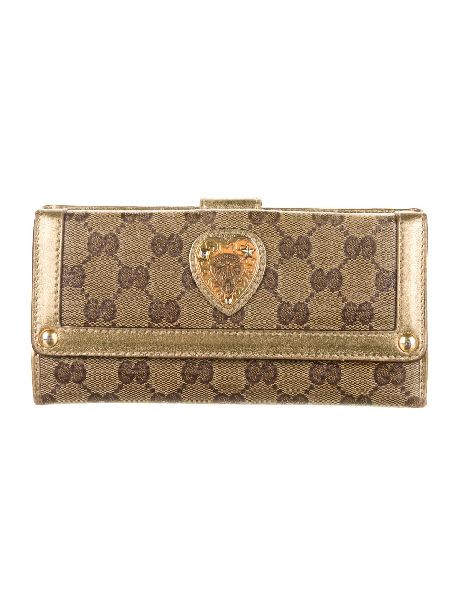 Gucci Babouska GG Crystal Continental Wallet