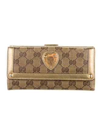 Gucci Babouska GG Crystal Continental Wallet