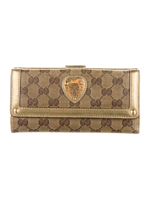 Gucci Babouska GG Crystal Continental Wallet