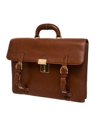 Gucci Leather Briefcase