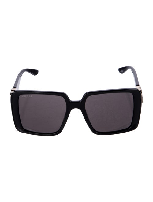 Gucci Interlocking G Logo Square Sunglasses