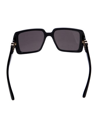 Gucci Interlocking G Logo Square Sunglasses