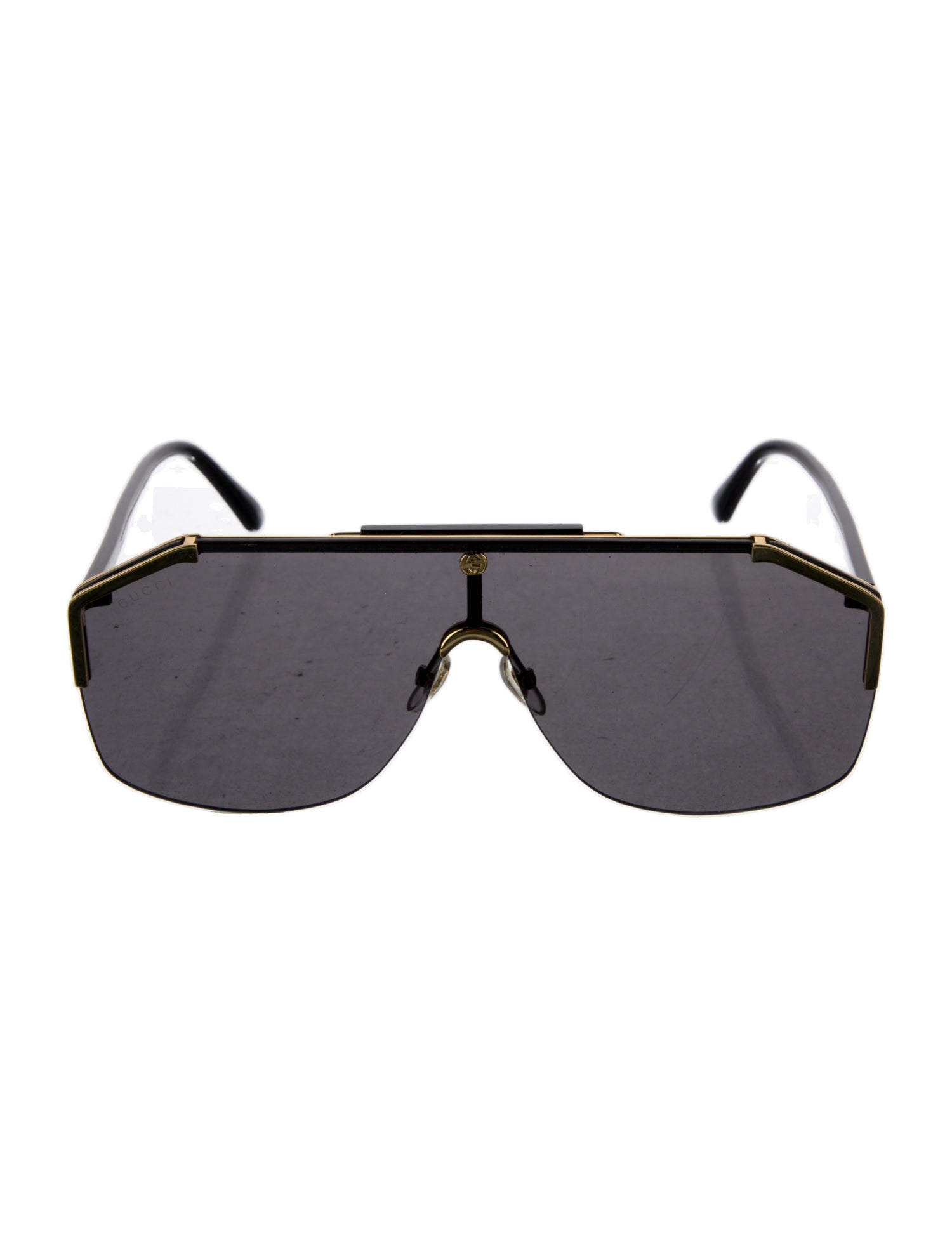 Gucci Shield Tinted Sunglasses