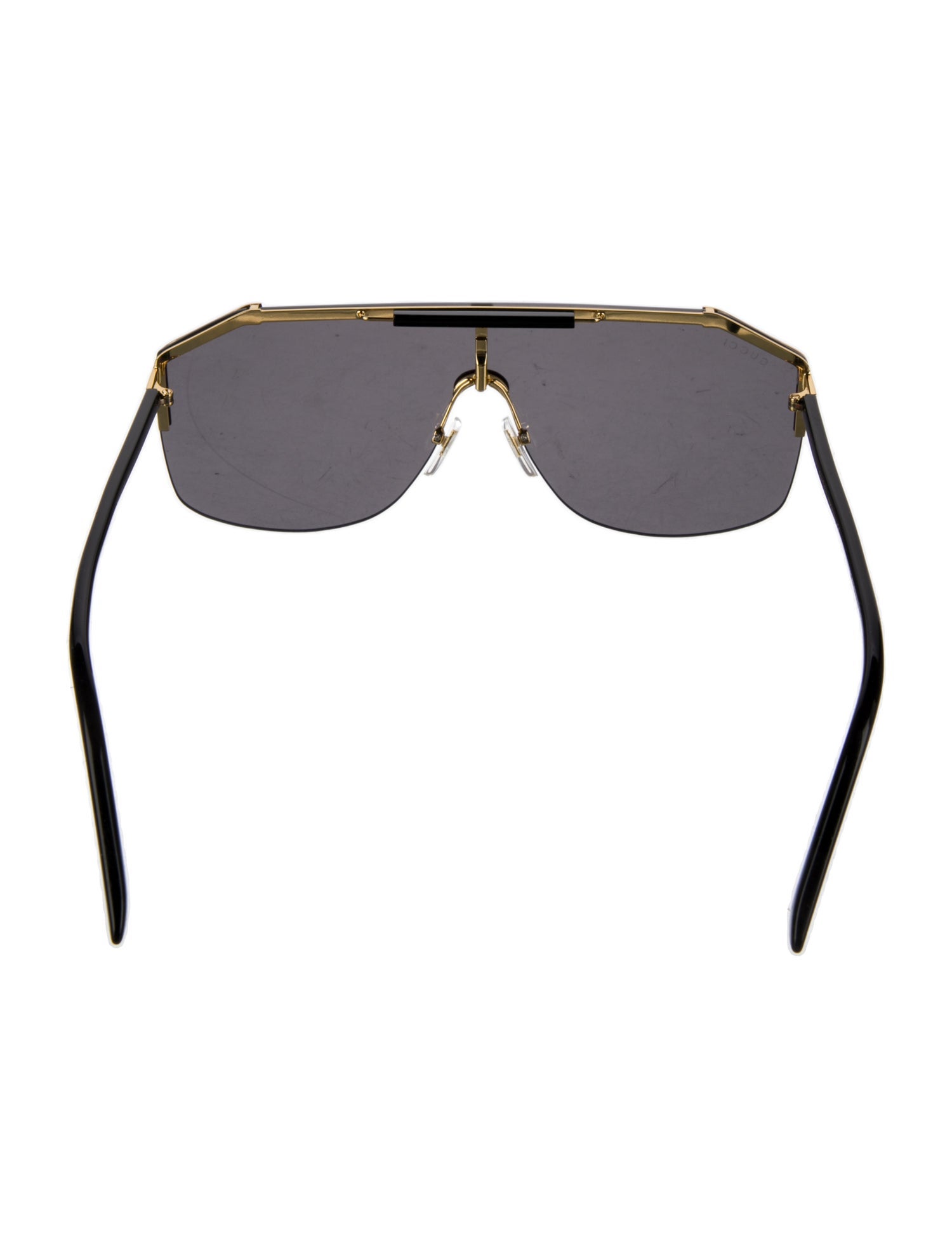 Gucci Shield Tinted Sunglasses