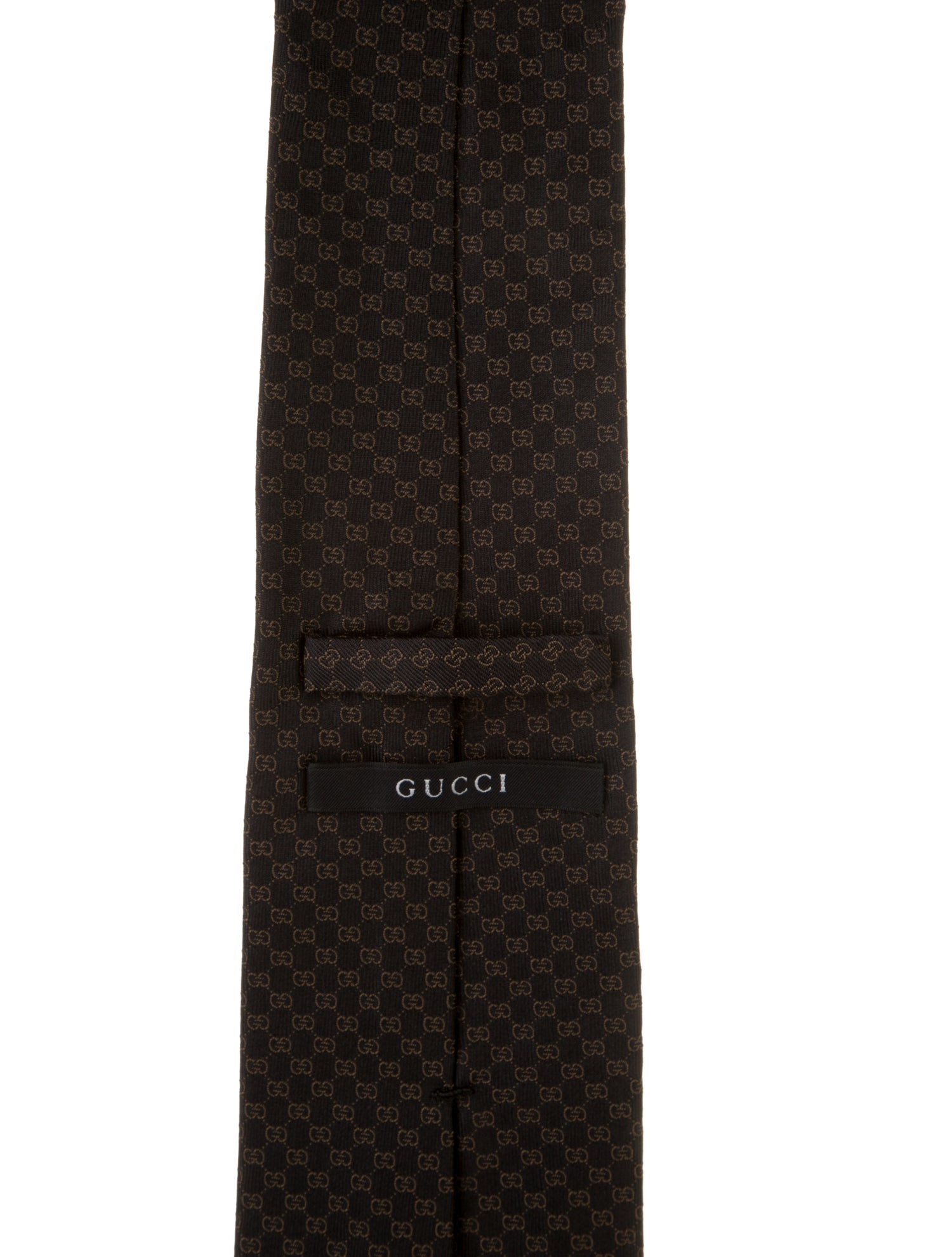 Gucci Logo Pattern Tie