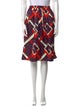 Gucci Silk Knee-Length Skirt