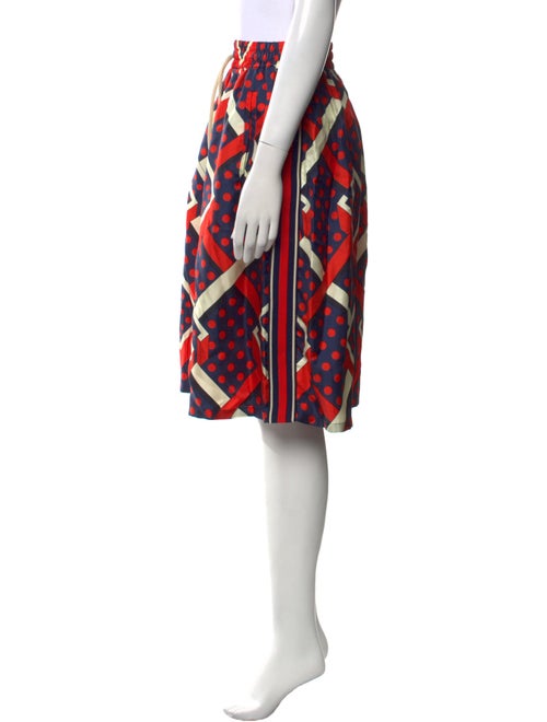 Gucci Silk Knee-Length Skirt