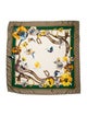 Gucci Silk Floral Print Scarf