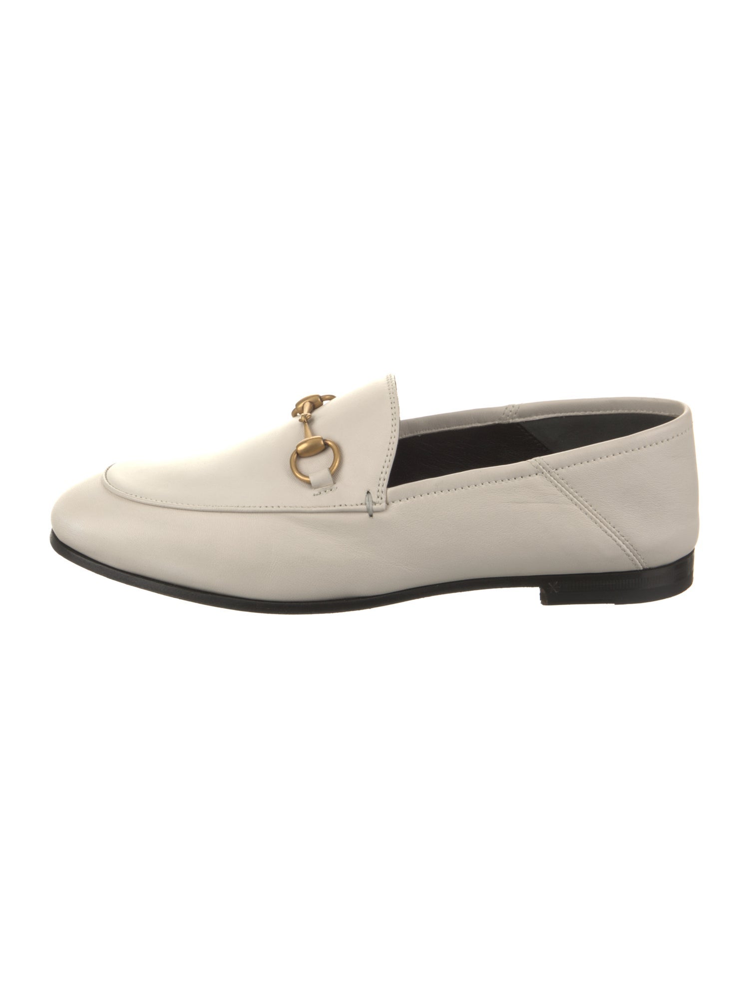 Gucci Horsebit Accent Leather Loafers