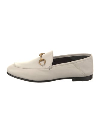 Gucci Horsebit Accent Leather Loafers
