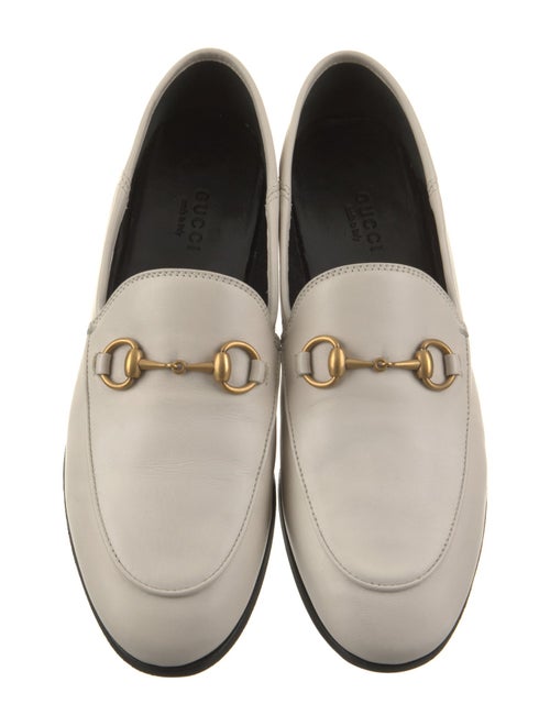 Gucci Horsebit Accent Leather Loafers