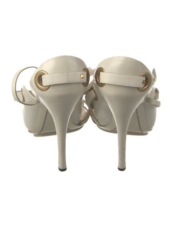 Gucci Leather Studded Accents Sandals