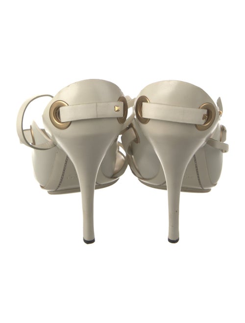 Gucci Leather Studded Accents Sandals