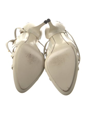 Gucci Leather Studded Accents Sandals