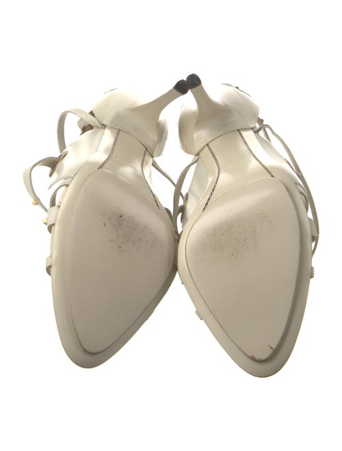 Gucci Leather Studded Accents Sandals