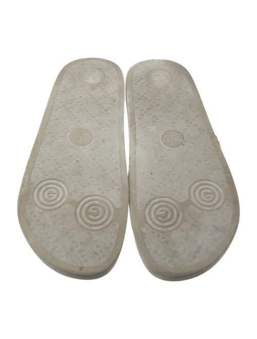 Gucci Web Accent Rubber Slides