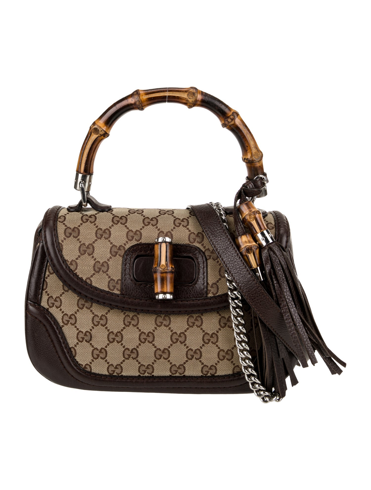 Gucci GG Canvas Top Handle Bag