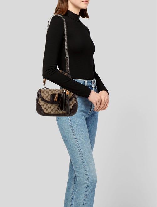 Gucci GG Canvas Top Handle Bag